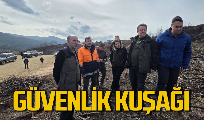 Yeşil Vatan ile yerleşim arasında Güvenlik Kuşağı