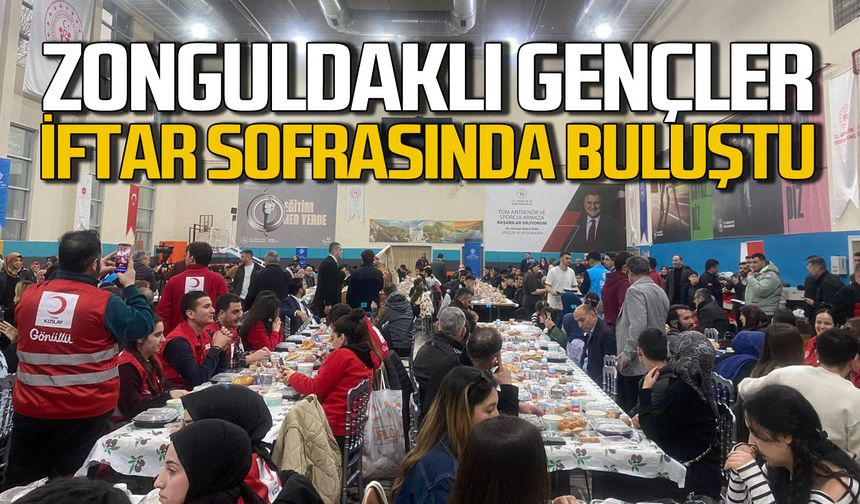 Genç Türkiye Diyanet Vakfı Zonguldaklı Gençleri iftarda buluşturdu