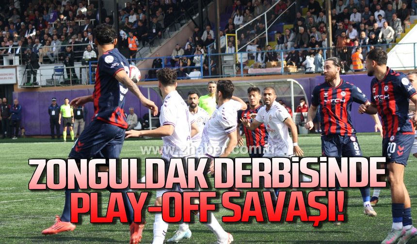 Zonguldak derbisinde Play-Off savaşı