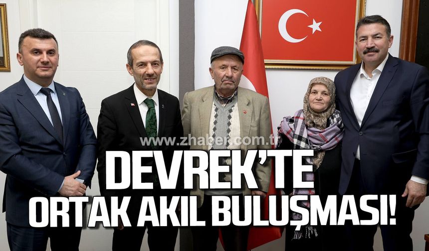 Devrek'te ortak akıl buluşması