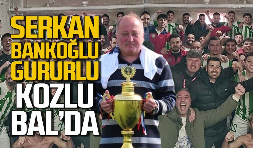 Serkan Bankoğlu gururlu: "Bölgesel Amatör Lig hayırlı olsun"