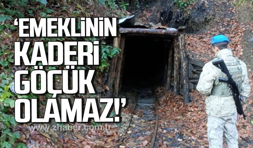 Adnan Küçükvar; 'Emeklinin kaderi göçük olamaz'