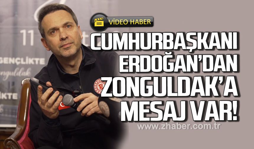 Cumhurbaşkanı Erdoğan'dan, Zonguldaklı gençlere telefon