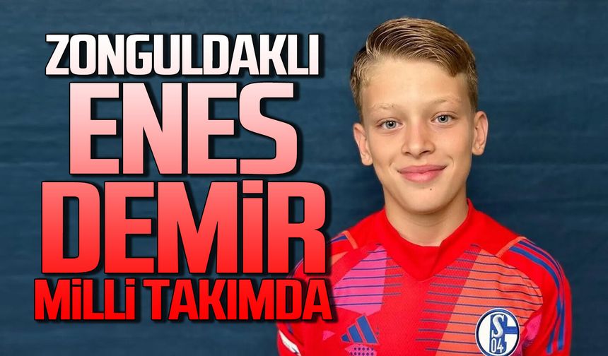 Zonguldaklı gurbetçi Enes Demir, Milli takımda