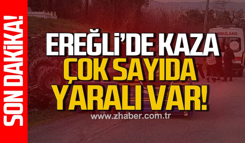 Ereğli’de patpat kazası: 5 Yaralı