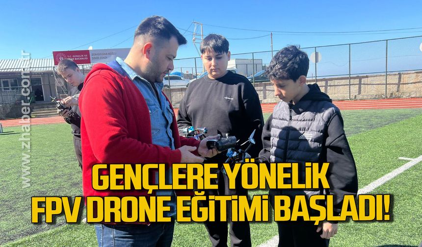 Gençlere yönelik FPV Drone Eğitimi başladı