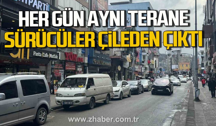 Gazipaşa'da gelişigüzel parklar araç sürücülerini çileden çıkarttı.