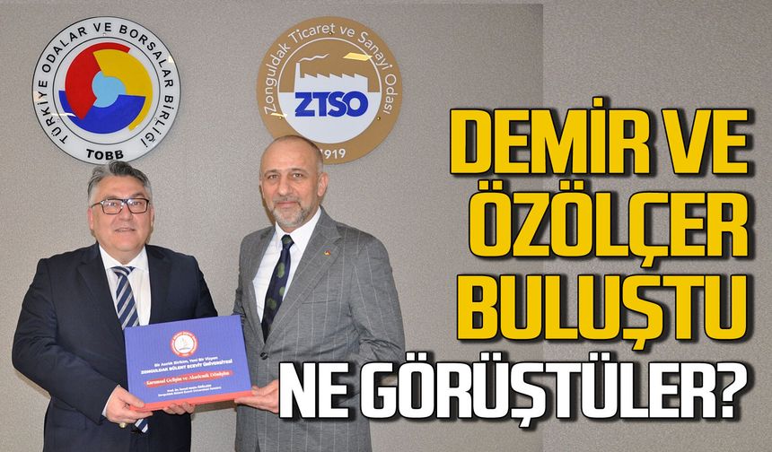 Metin Demir ve İsmail Hakkı Özölçer buluştu: Ne görüştüler?