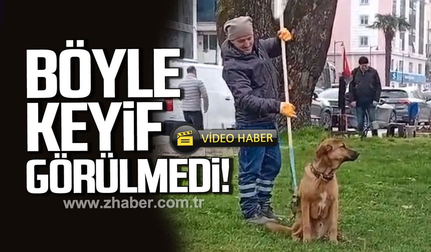 Böyle keyif görülmedi