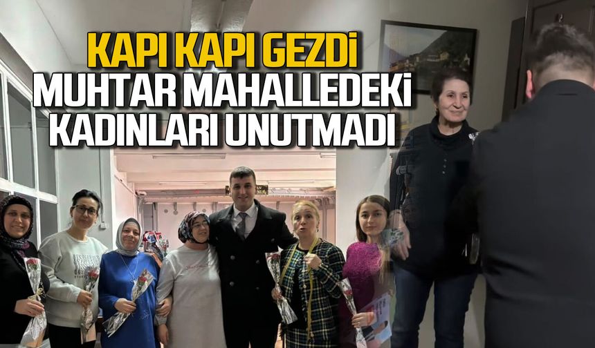 Levent Muhtar'dan Kadınlara 8 Mart Sürprizi