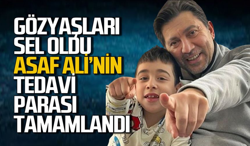 Asaf Ali Özkan’ın tedavi parası tamamlandı: Tedavi başlıyor