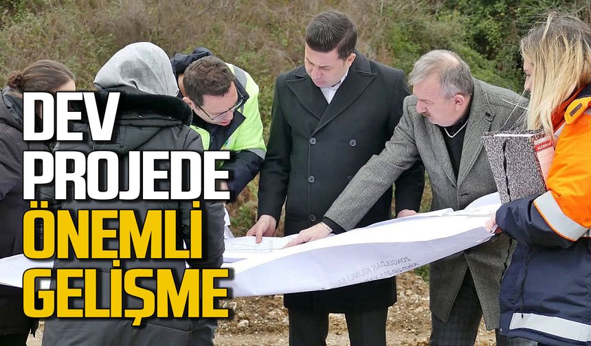 Kamil Altun dev proje için alanda inceleme yaptı