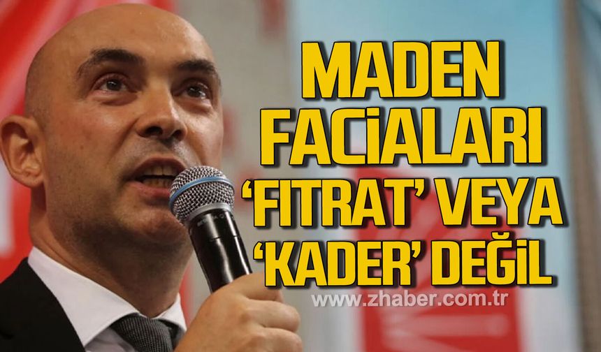 Zonguldak’ın varoluşu madencilik: CHP’den güvenlik ve denetim çağrısı