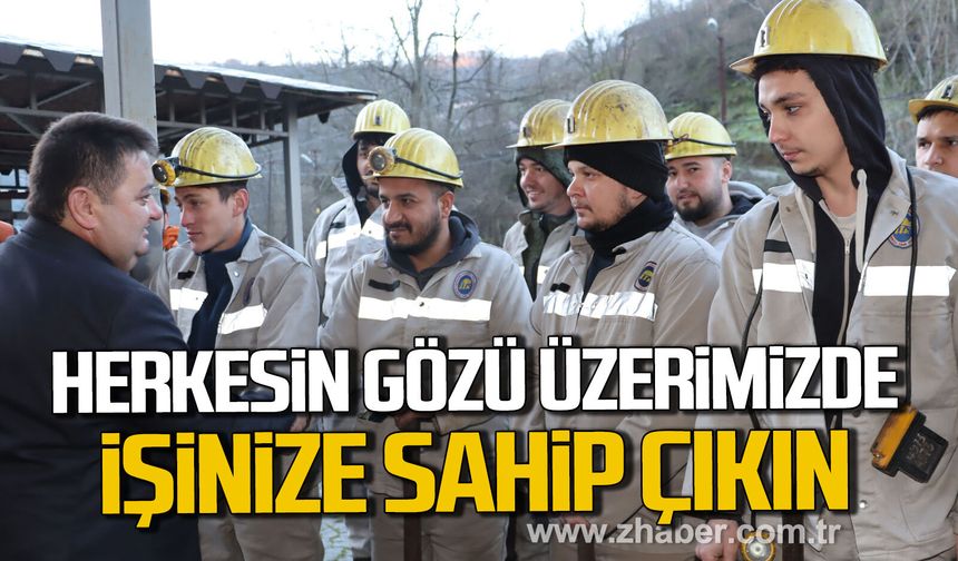 Hakan Yeşil; "İşinize sahip çıkın, arkadaşlar bakın bu zor dönemlerde herkesin gözü bizim üzerimizde"