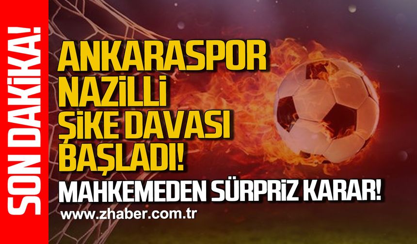 Zonguldakspor’u küme düşüren maçta ilk duruşma görüldü: 5 Tahliye