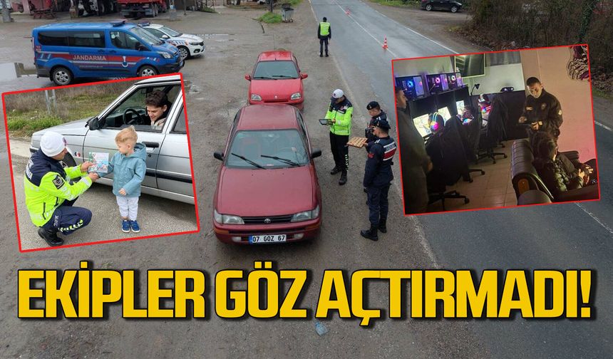 Zonguldak emniyeti bayramda 1671 personelle her yerde varlığını hissettirdi