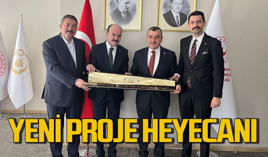 Yeni proje heyecanı: Görüşmeler tamamlandı