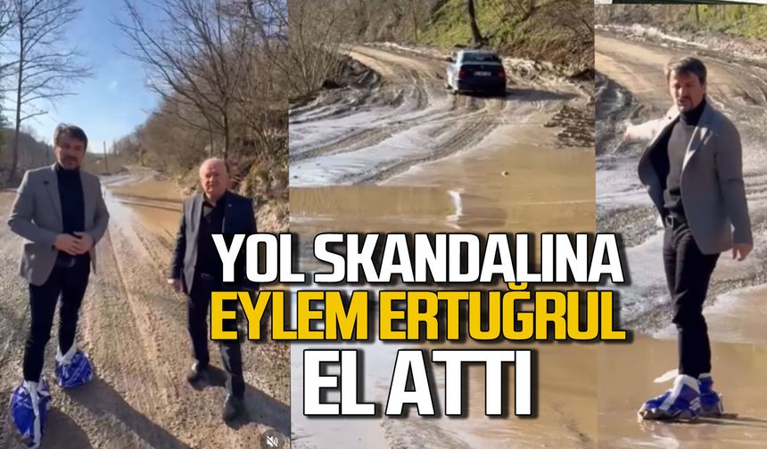 Eylem Ertuğrul yol skandalını gündeme taşıdı