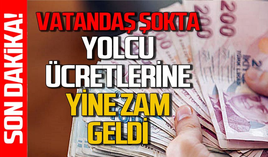 Taşıma ücretlerine zam geldi: Yeni tarife Cuma günü başlıyor
