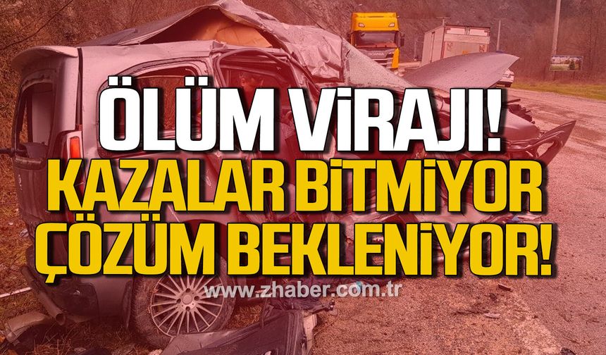 Yenice yolunda trafik kazaları tepki çekiyor