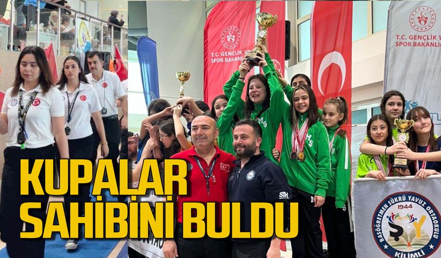 Zonguldak’ta yüzme müsabakaları nefes kesti