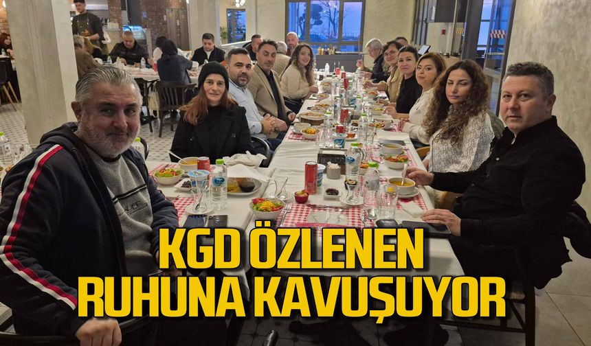 KGD özlenen ruhuna kavuşuyor: İftar yemeğinde buluştular