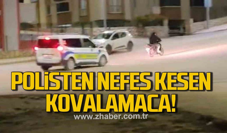 Karabük'te ’Dur’ ihtarına uymayan motosikletli kaçtı