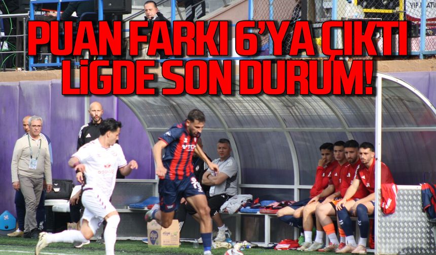 Puan farkı 6’ya çıktı… Ligde son durum!