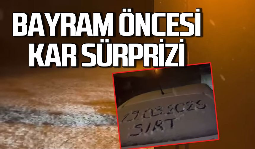 Karabük Bartın ve Zonguldak'ın yüksek kesimlerinde kar başladı