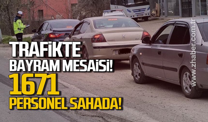 Zonguldak’ta bayram güvenliği: 229 ekip sahada