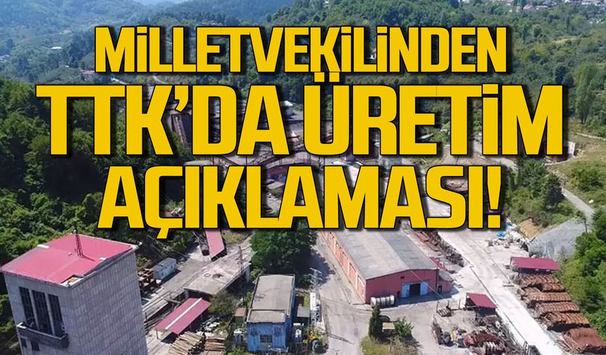 Engel kalktı... Milletvekilinden TTK'da üretim açıklaması