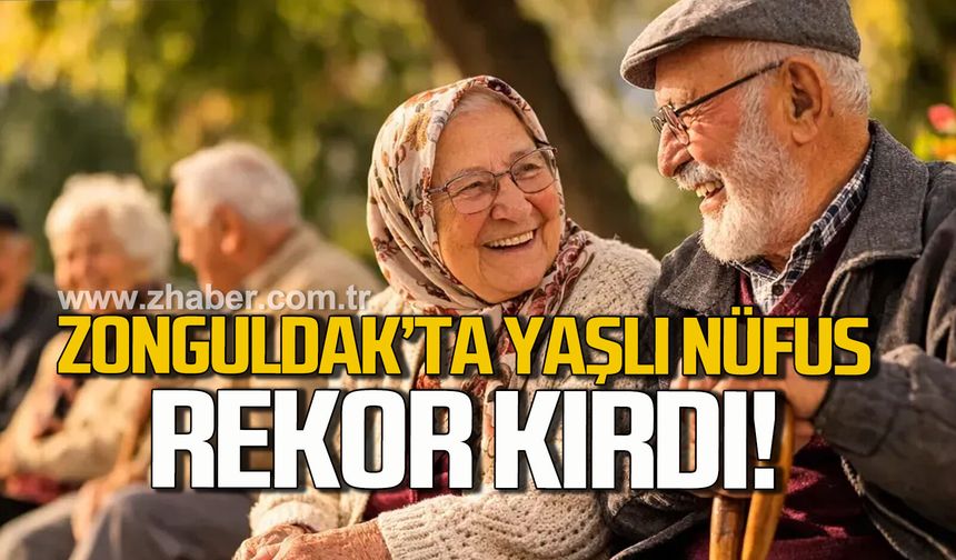 Zonguldak’ta yaşlı nüfus 98 bini aştı