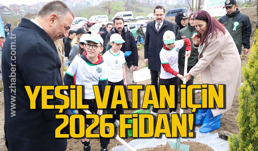 Vali Hacıbektaşoğlu: “Yeşil Vatan’a sahip çıkmak, geleceğe sahip çıkmaktır”