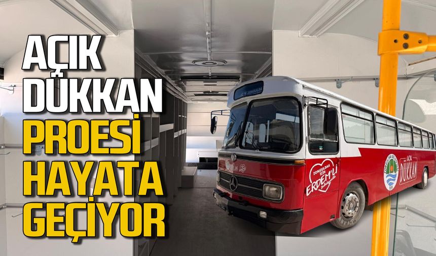 Zonguldak'ta "Açık Dükkan" projesi hayata geçiyor