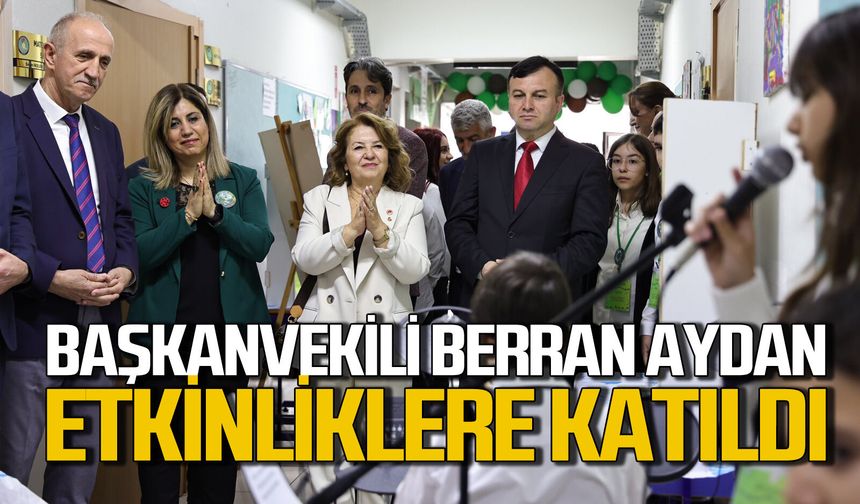 Zonguldak Belediyesi Başkanvekili Berran Aydan etkinliklere katıldı
