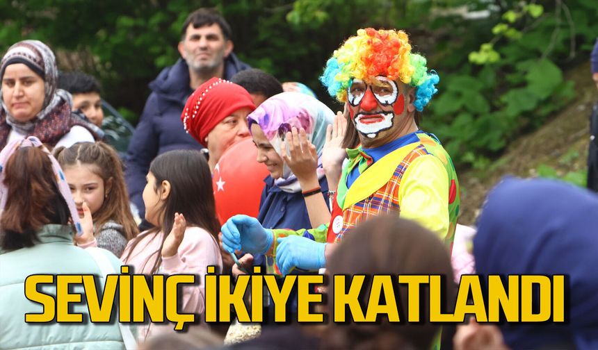 23 Nisan’da çocukların bayram sevinci ikiye katlandı