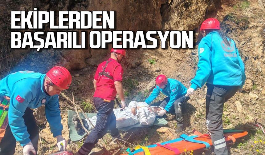 UMKE ekiplerinden başarılı operasyon