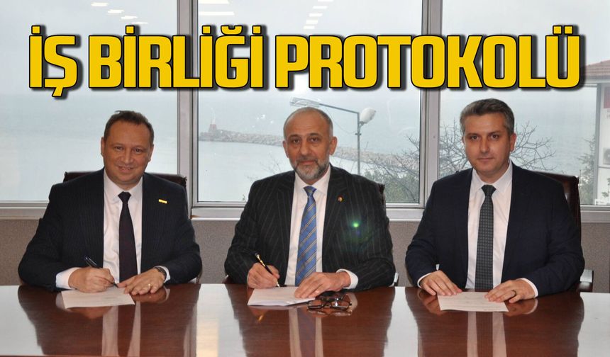 Zonguldak TSO ve Yapı Kredi Bankası işbirliği protokolü imzaladı