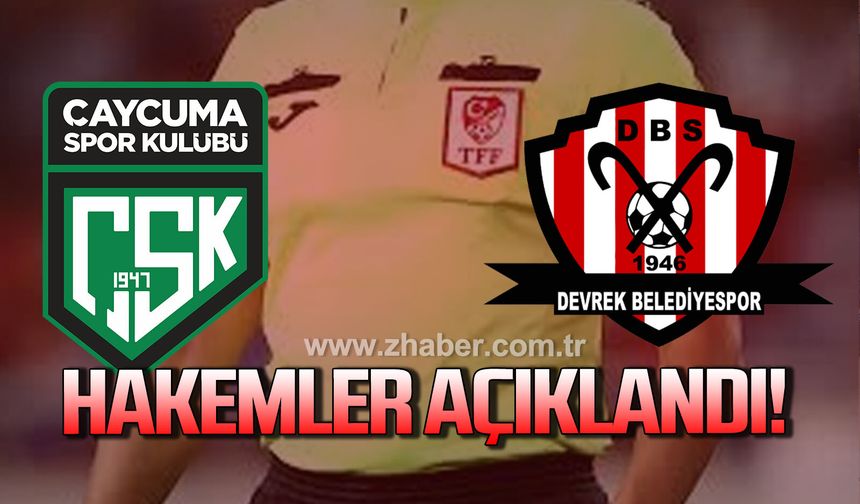 Hakemler açıklandı