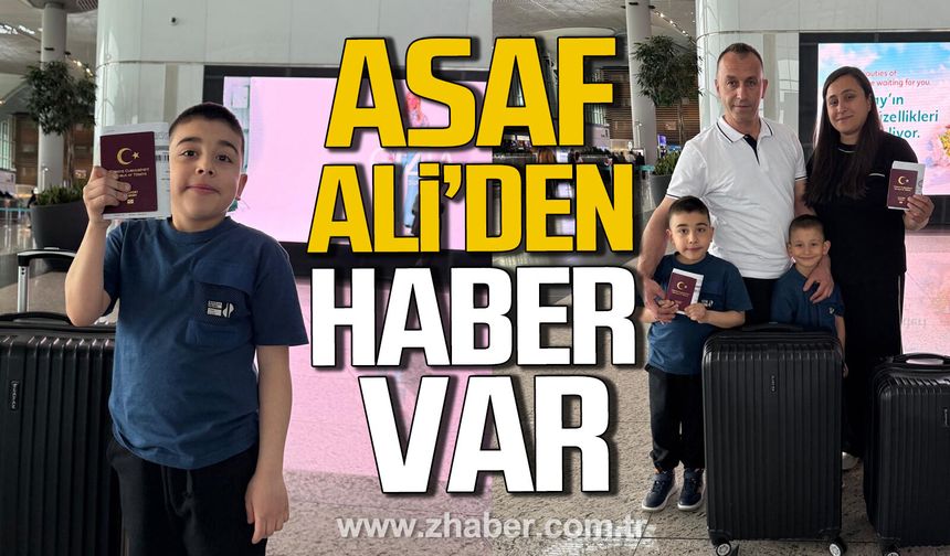 Asaf Ali Özkan’dan haber var.