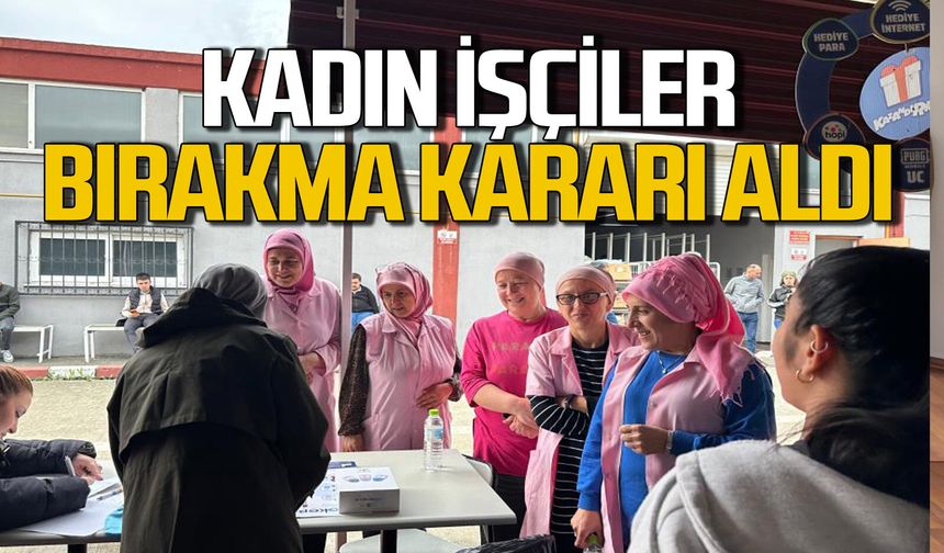 Kadın işçiler bırakma kararı aldı: Erkek işçiler de başvurdu