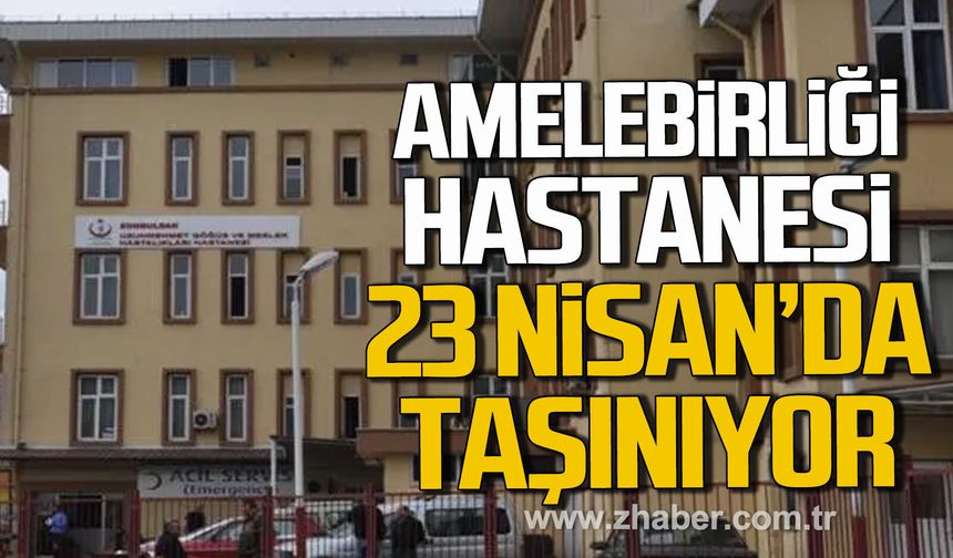 Uzun Mehmet Göğüs ve Meslek Hastalıkları Hastanesi 23 Nisan'da taşınıyor.