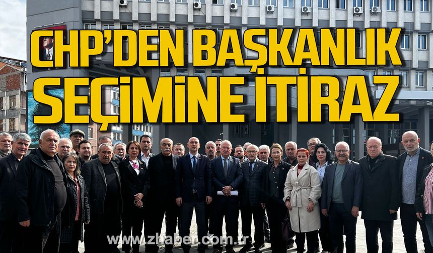 CHP'den İl Genel Meclis başkanlık seçimine itiraz.