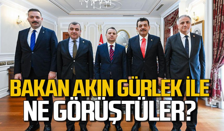 Zonguldak heyeti Adalet Bakanı Akın Gürlek ile ne görüştü?