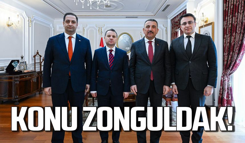 Adalet Bakanı Akın Gürlek Zonguldak heyetini ağırladı