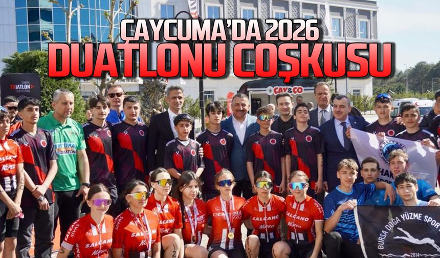 Çaycuma’da 2026 Duatlonu Coşkusu