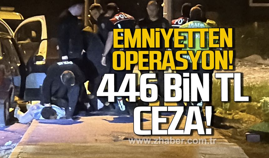 Karabük'te ‘Dur’ ihtarına uymayan ehliyetsiz alkollü sürücüye 446 bin TL ceza