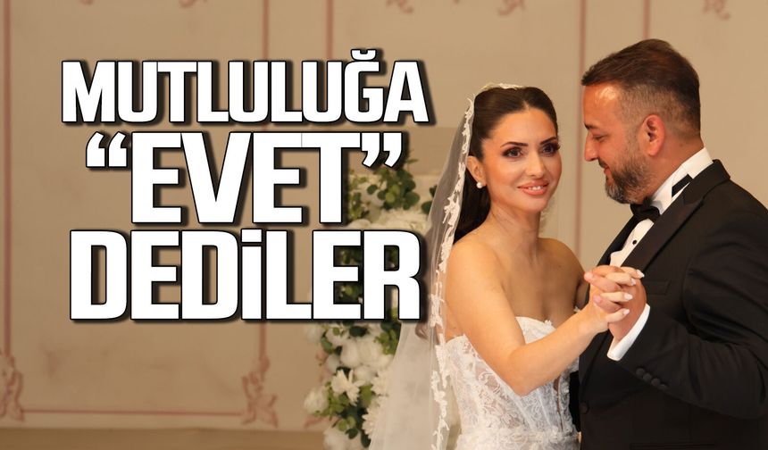 Burcu Otabaş ile Serdar Zorba mutluluğa 'evet' dedi