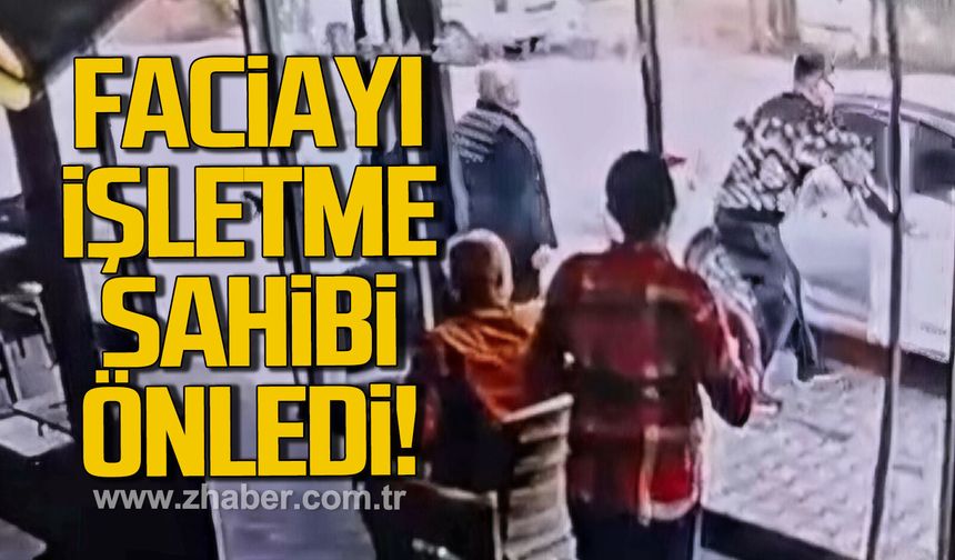 Bartın'da faciayı işletme sahibi önledi