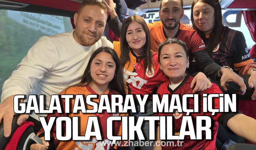 KGD, üyeleri Galatasaray maçı için yola çıktı.